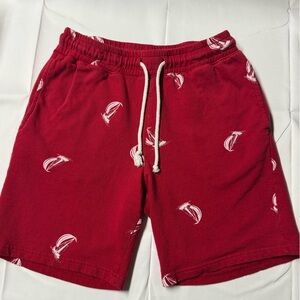 City Streets Red Athletic Shorts